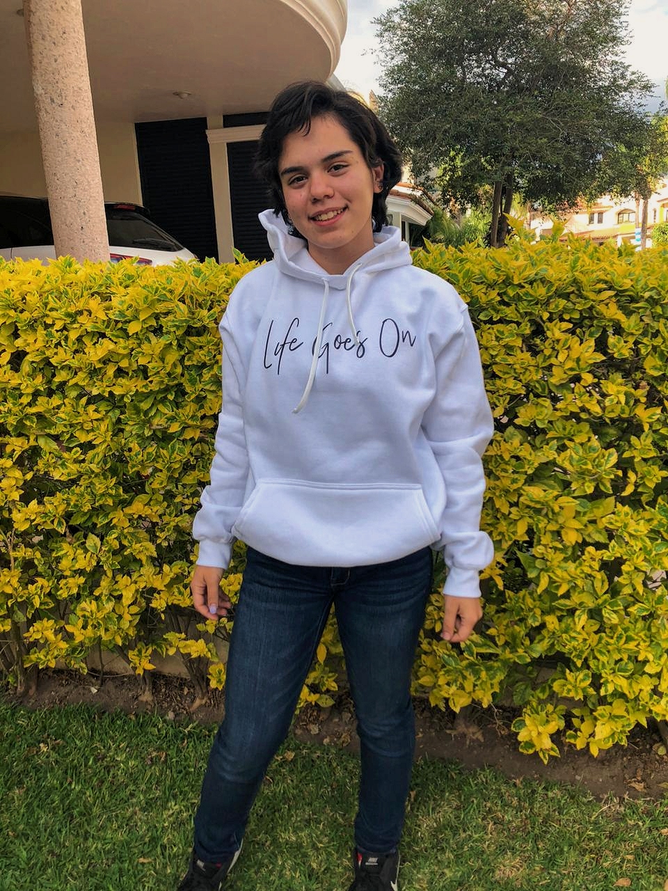 Sudadera Blanca personalizada